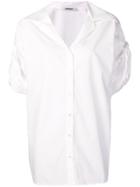 Chalayan Turned-up Sleeve Shirt - White