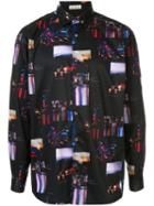 Education From Young Machines Photo Print Shirt - Black
