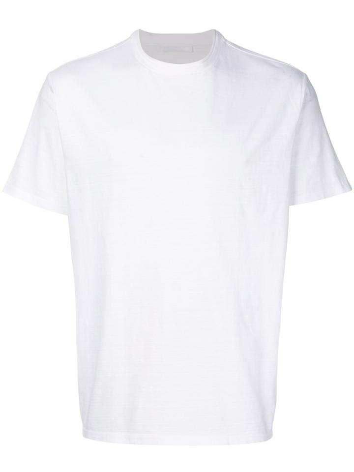 Neil Barrett Double Ham Collar T-shirt - White