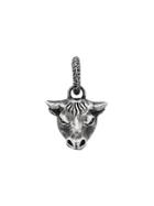 Gucci Anger Forest Bull's Head Charm - Metallic