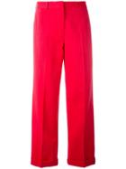 Ports 1961 Cropped Trousers Red - Unavailable