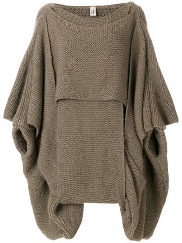 Comme Des Garçons Vintage Knitted Sweater - Brown