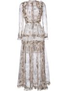 Zimmermann Silk Paisley Full Length Dress