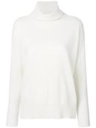 Cruciani Roll Neck Sweater - White