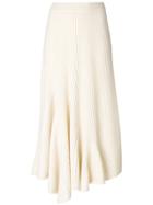 Ports 1961 Ribbed Knit Skirt - White