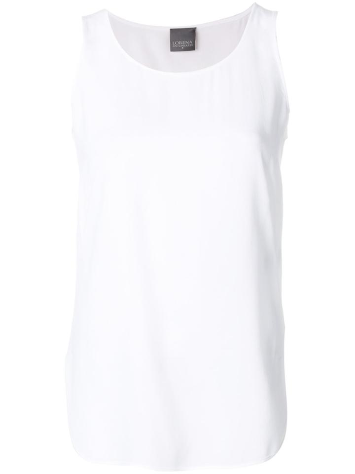 Lorena Antoniazzi Basic Vest Top - White