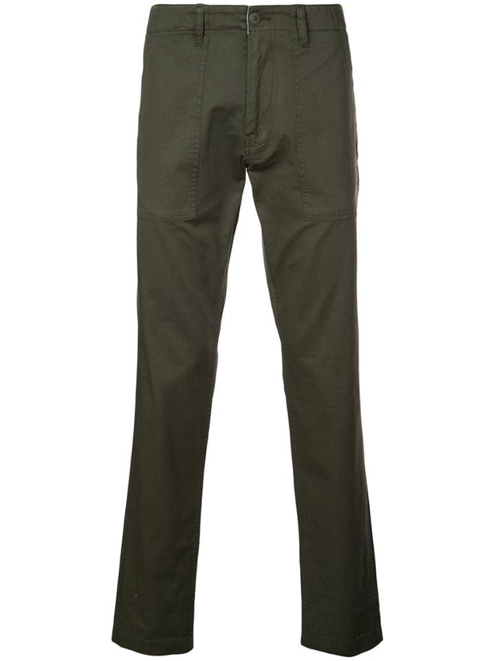 Woolrich Fatigue Trousers - Green