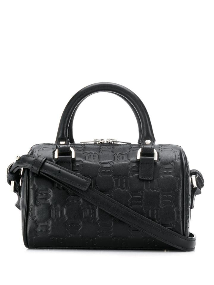 Misbhv Small Embossed Tote Bag - Black
