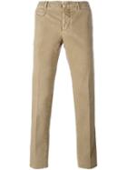 Incotex Slim Fit Trousers, Men's, Size: 32, Nude/neutrals, Cotton/spandex/elastane
