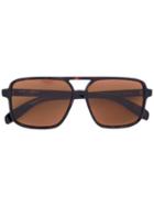 Saint Laurent - Square Frame Sunglasses - Unisex - Acetate - One Size, Black, Acetate