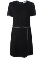 Carven Short Knit Dress, Women's, Size: Small, Black, Wool/polyester/polyamide/polyurethane