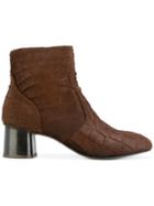 Silvano Sassetti Zipped Ankle Boots - Brown