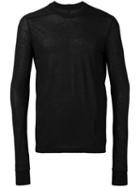 Rick Owens Drkshdw - Crew Neck Top - Men - Cotton - S, Black, Cotton