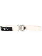 Maison Mihara Yasuhiro Blank Mirrors Belt - White