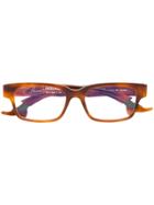 Face À Face Square Shaped Glasses - Brown