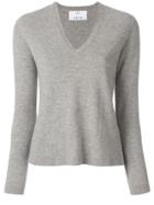Allude Button Detail Sweater - Nude & Neutrals