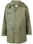 Mackintosh Green Bonded Cotton Oversized Hooded Coat Gr-123