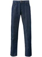 Giorgio Armani - Straight Leg Jeans - Men - Cotton/linen/flax - 34, Blue, Cotton/linen/flax