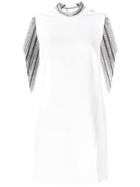 Versace Beaded Dress - White