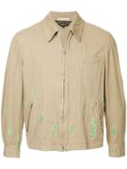 Comme Des Garçons Vintage Painted Shapes Jacket - Nude & Neutrals