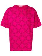 Valentino Valentino Garavani Logo Print T-shirt - Pink