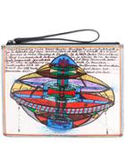 Christopher Kane Printed Clutch - Multicolour