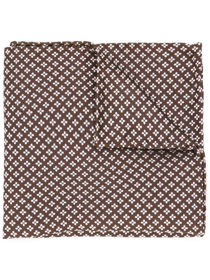 Dsquared2 Classic Fantasy Pocket Square - Brown