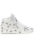 Giuseppe Zanotti Design The Signature Mid-top Sneakers - White
