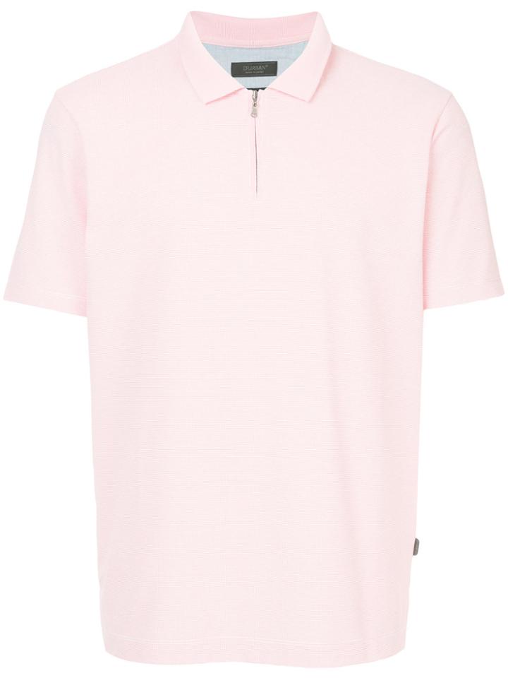 D'urban Classic Plain Polo Shirt - Pink & Purple