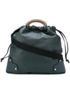 Marni - Ring Handle Crossbody Bag - Women - Leather - One Size, Green, Leather