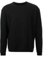 Hl Heddie Lovu 'heavy' Crew Neck Sweatshirt, Men's, Size: Medium, Black, Cotton