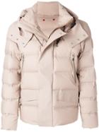 Peuterey Hooded Padded Coat - Nude & Neutrals