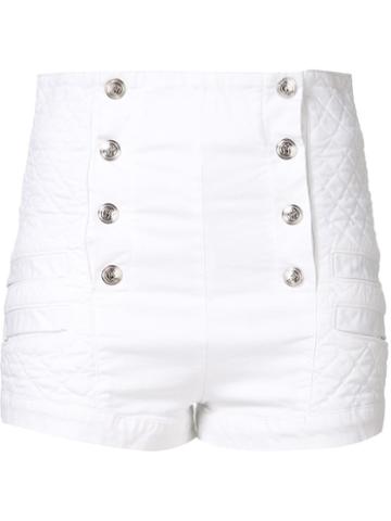Pierre Balmain Quilted Shorts