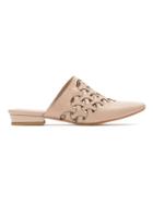 Sarah Chofakian Leather Mules - Nude & Neutrals