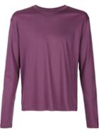 Rochambeau Longsleeved T-shirt, Men's, Size: S, Pink/purple, Cotton/lyocell