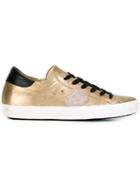 Philippe Model Metallic (grey) Sneakers, Women's, Size: 40, Rubber/leather