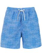 Track & Field Beach Swim Shorts - Blue