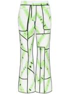 Asai Jungle Patchwork Trousers - Green