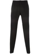 Boss Hugo Boss Tailored Cropped Trousers, Men's, Size: 48, Black, Virgin Wool/mohair/cotton