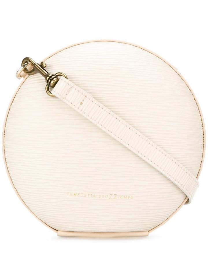 Benedetta Bruzziches Shell Crossbody Bag, Women's, Nude/neutrals, Leather