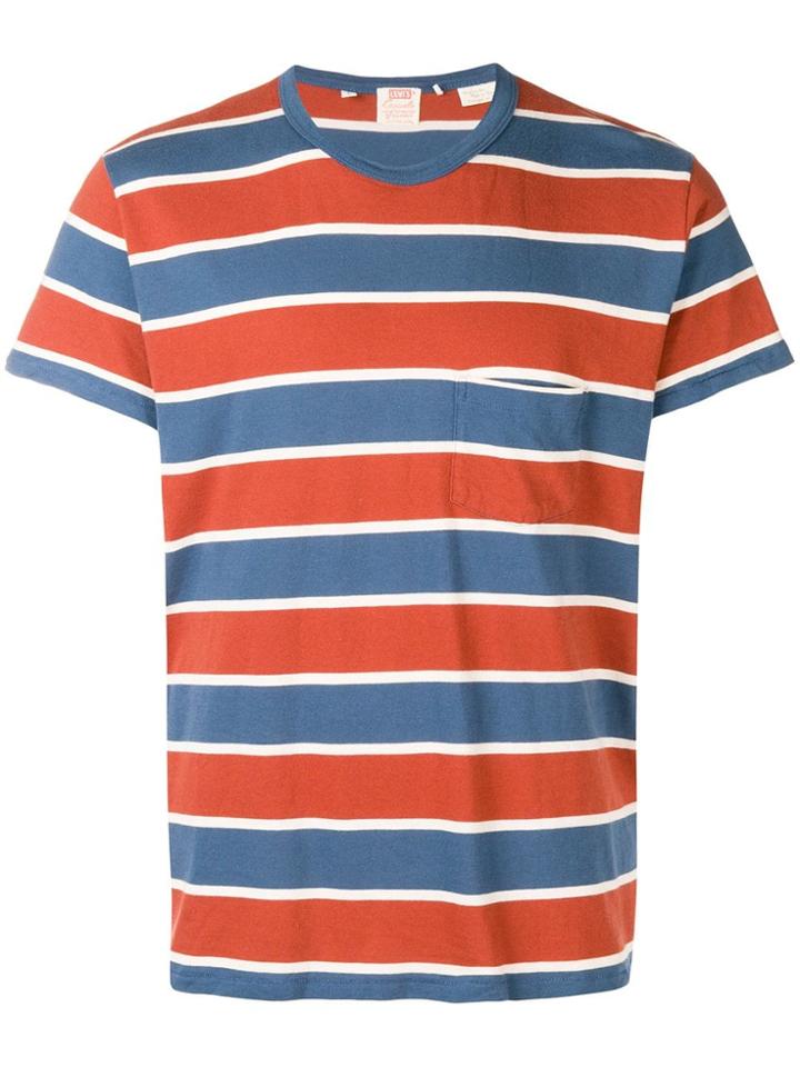 Levi's Vintage Clothing Stripe Pocket T-shirt - Blue