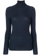 P.a.r.o.s.h. Turtle Neck Jumper - Blue