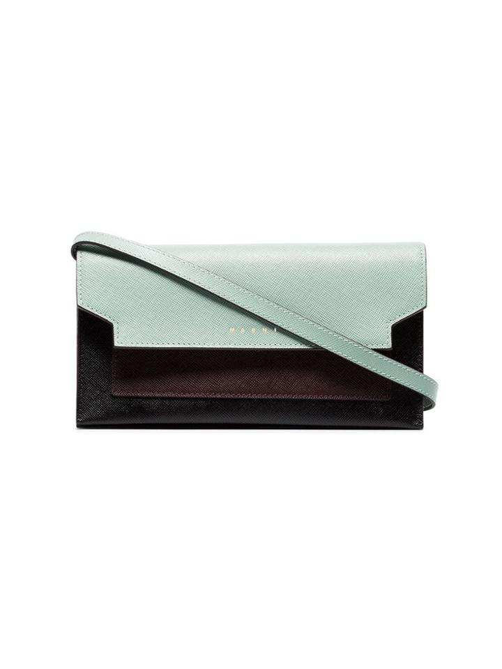 Marni Leather Belt Bag - Green