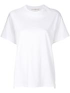 Golden Goose Deluxe Brand Side Zip Detailed T-shirt - White