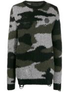 Philipp Plein Stars Sweatshirt - Green