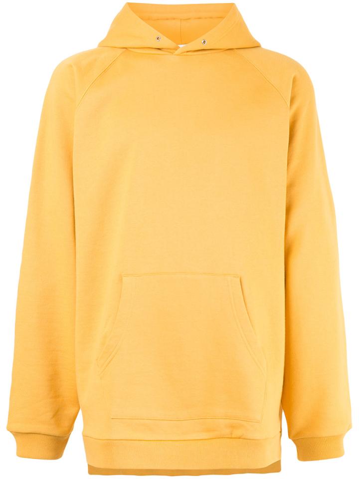 Monkey Time Hooded Sweatshirt - Yellow & Orange