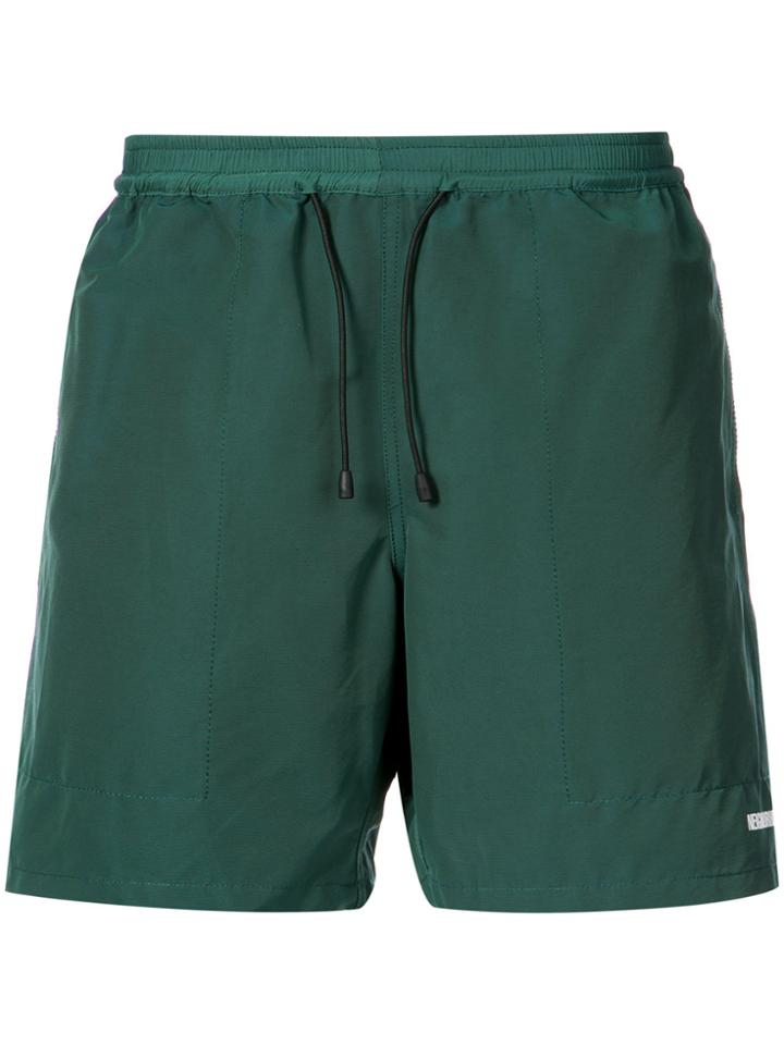 Neighborhood Drawstring Bermuda Shorts - Green