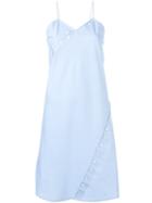 Courrèges 'r07' Dress, Women's, Size: 38, Blue, Cotton