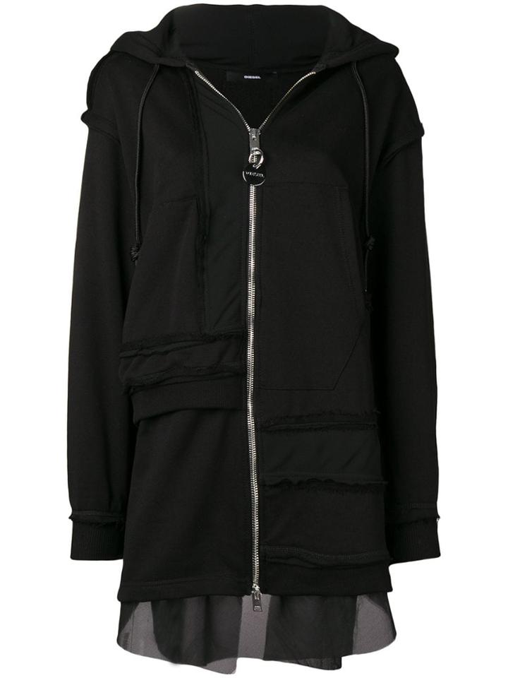 Diesel F-ture Zipped Hoodie - Black