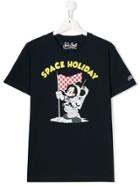 Mc2 Saint Barth Kids Space Holiday T-shirt - Blue